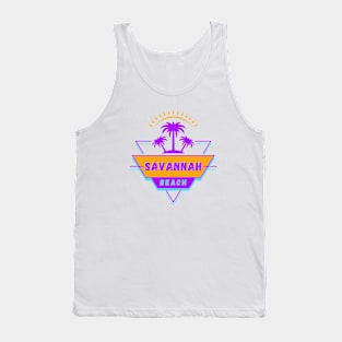 Savannah's Beach Georgia 80's Tank Top